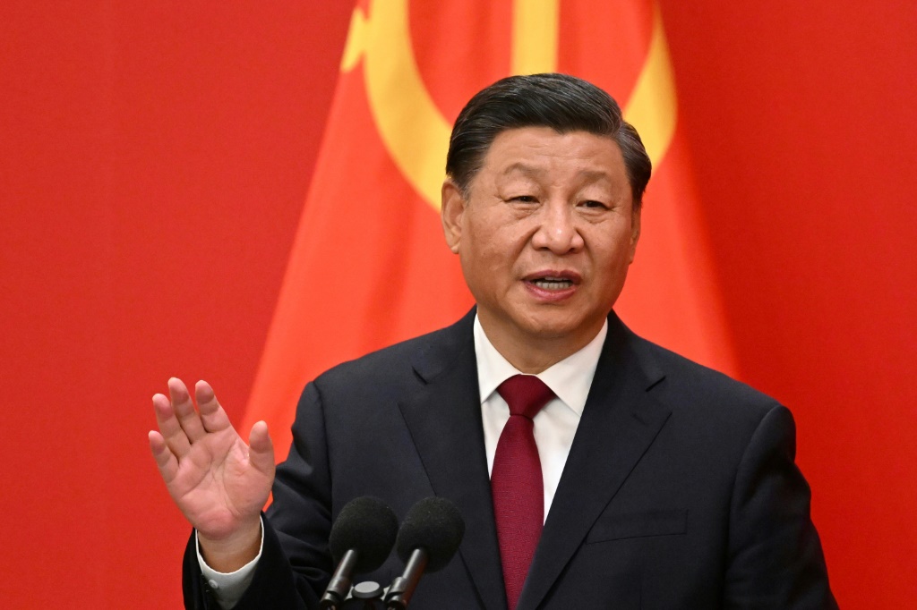 الرئيس الصيني شي جين بينغ (ا ف ب)