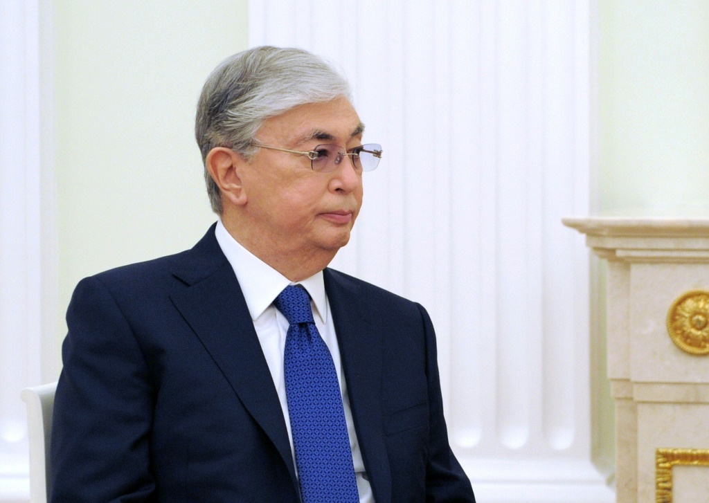 رئيس كازاخستان قاسم جومارات توكاييف (ا ف ب)