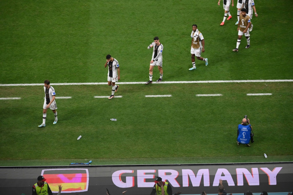 ودّع الألمان كأس العالم مرة ثانية توالياً من الدور الأول (ا ف ب)