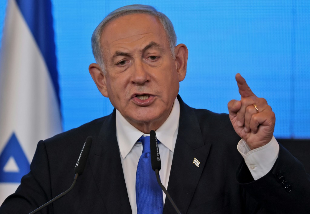  رئيس الوزراء الإسرائيلي المكلف بنيامين نتنياهو (ا ف ب)
