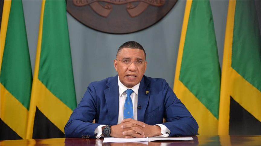 رئيس وزراء جامايكا أندرو هولنس (الاناضول)