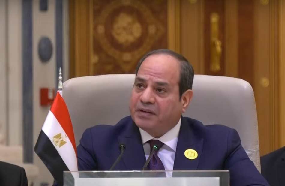 الرئيس المصري عبدالفتاح السيسي (الرئاسة المصرية)