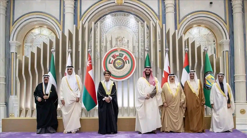 القادة الخليجيون في قمة الرياض (واس)