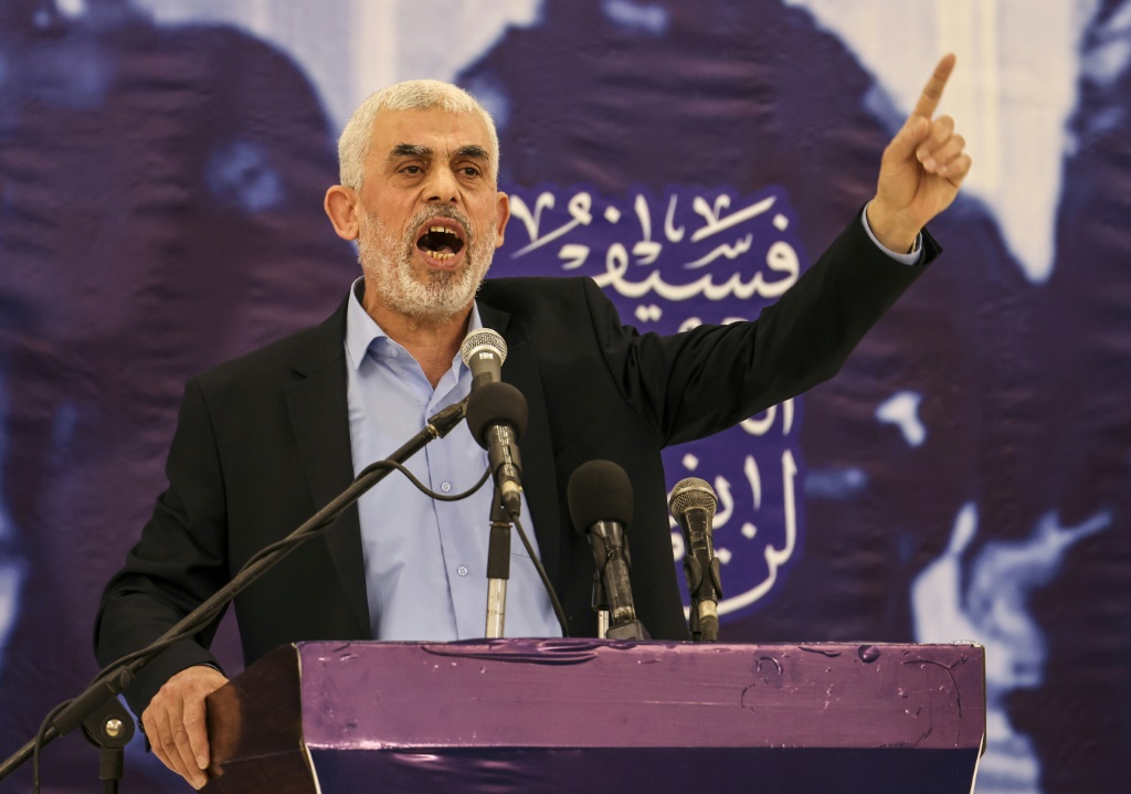 يحيى السنوار (أ ف ب)