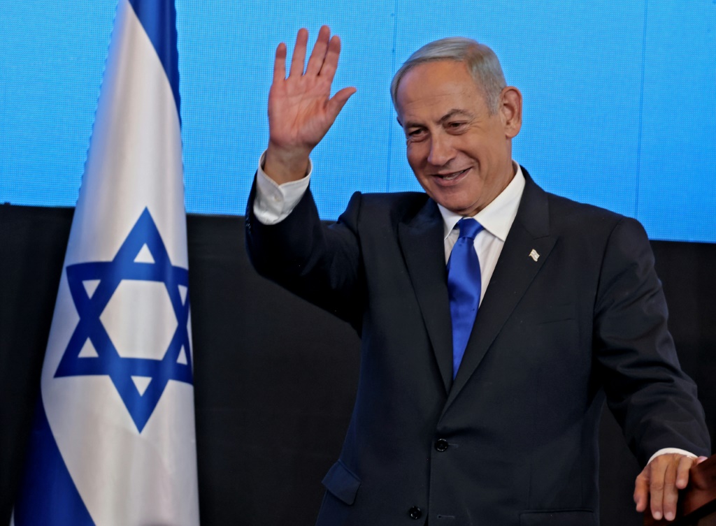رئيس الوزراء الإسرائيلي، بنيامين نتنياهو (ا ف ب)