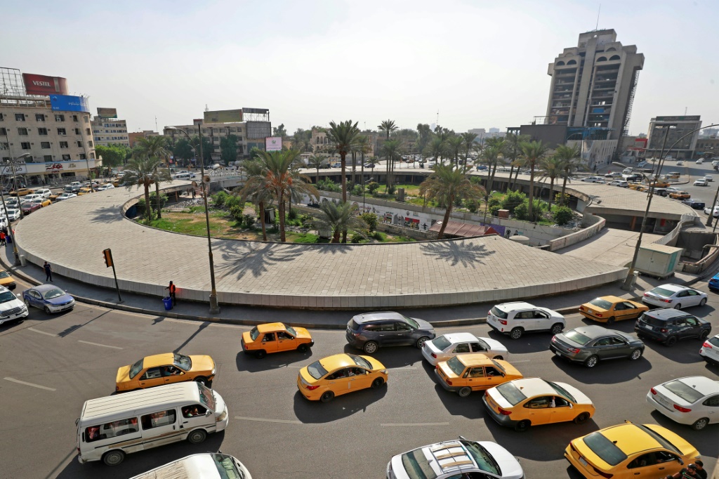 ساحة التحرير في بغداد في السابع من تشرين الثاني/نوفمبر 2022 (ا ف ب)