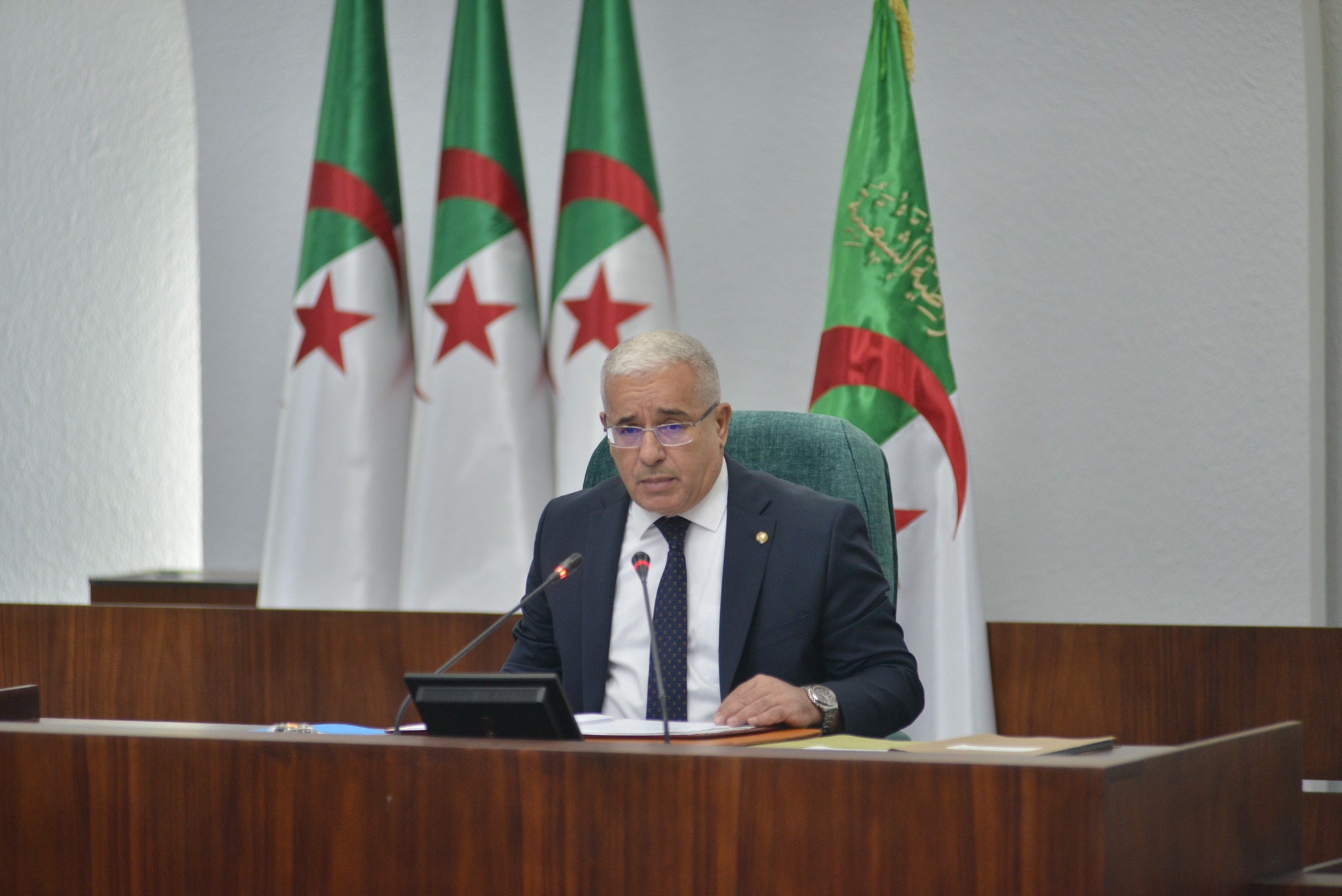 رئيس المجلس الشعبي الجزائري إبراهيم بوغالي (محلس الشعب الجزائري)