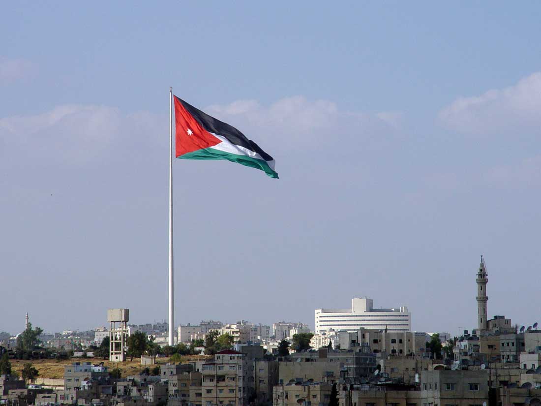 العلم الأردني (مواقع الكترونية)
