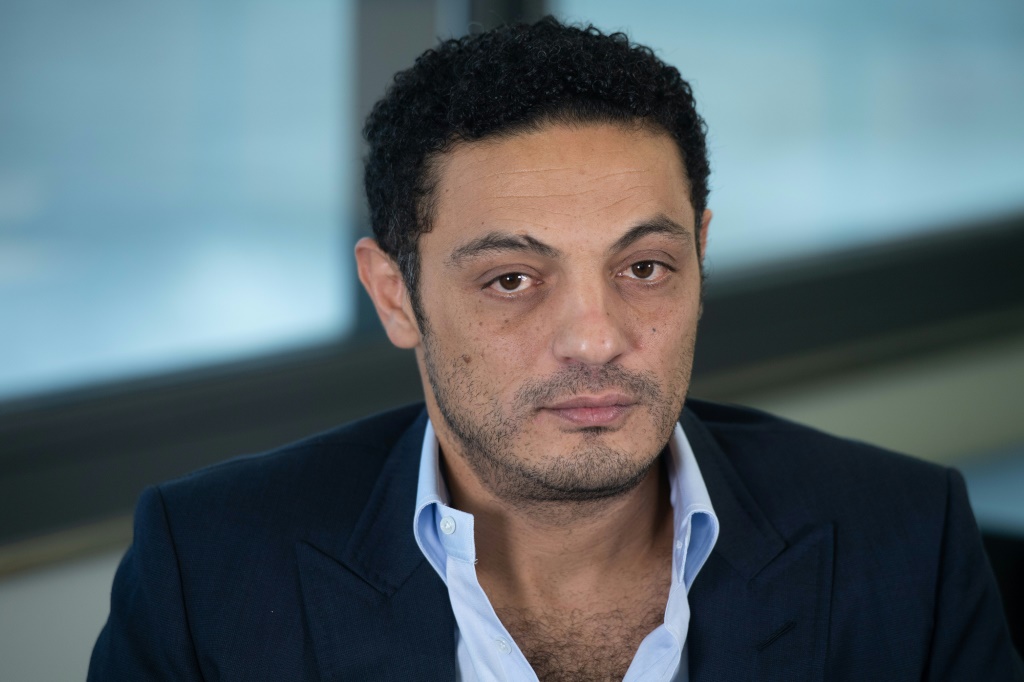 أرشيفية لرجل الأعمال المصري محمد علي في العام 2019 (ا ف ب)