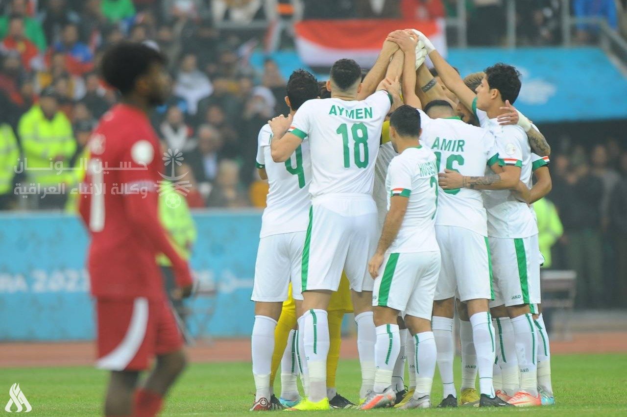 لاعبو المنتخب العراقي (وكالة الأنباء العراقية – واع)