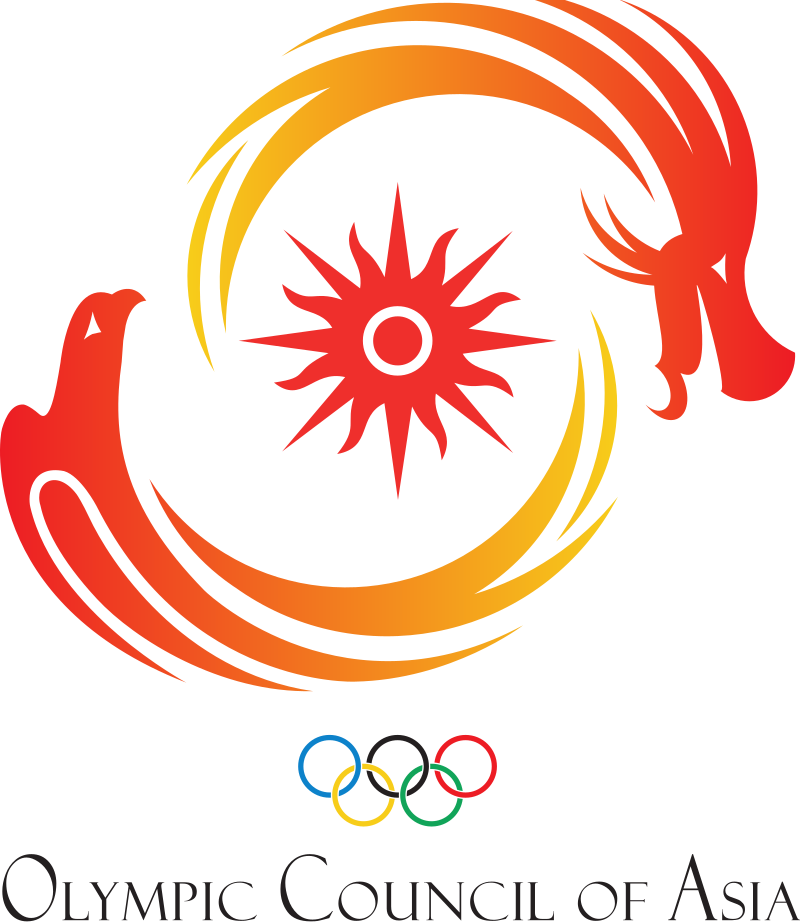شعار المجلس الأولمبي الآسيوي (ويكيبيديا)