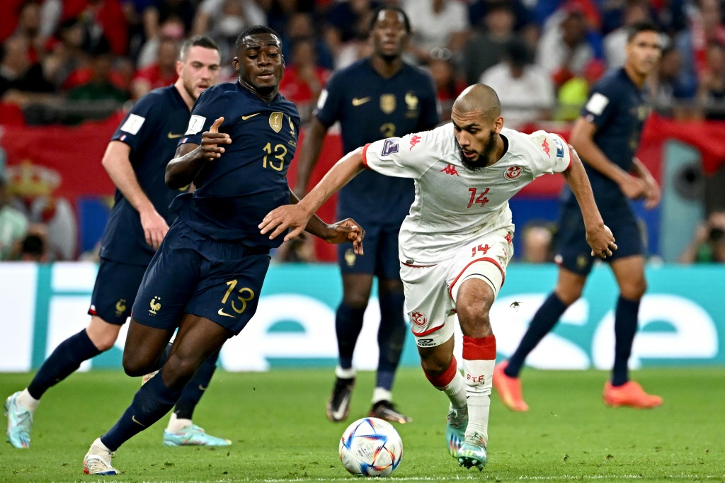 كان العيدوني من ابرز لاعبي منتخب تونس في مونديال 2022 (ا ف ب)