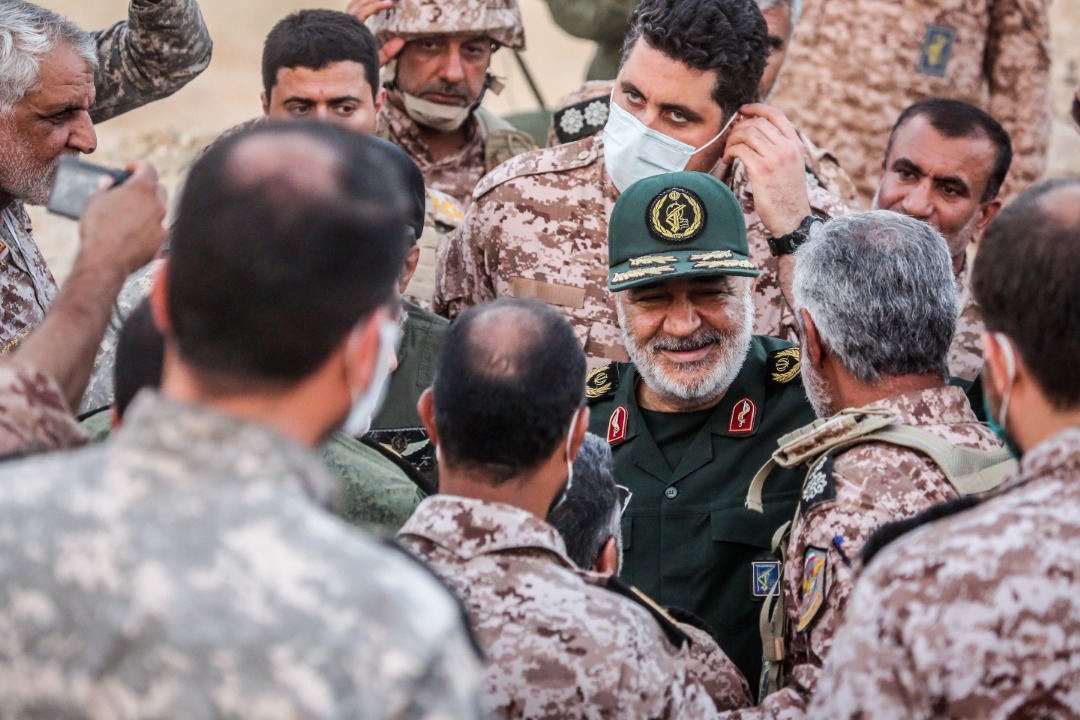 كان قائد الحرس الثوري الإيراني اللواء حسين سلامي، قال إن أوروبا عاجزة عن الدخول في صراع مع بلاده التي لديها خبرة في التغلب على القوى الكبرى (ا ف ب)
