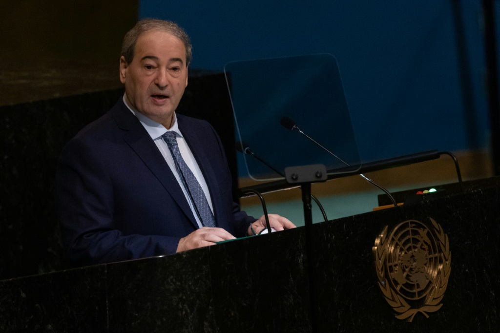  وزير الخارجية السوري، فيصل المقداد (ا ف ب)