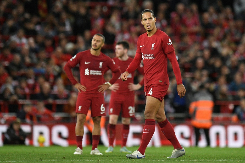 الهولندي فيرجيل فان دايك مدافع ليفربول (ا ف ب)