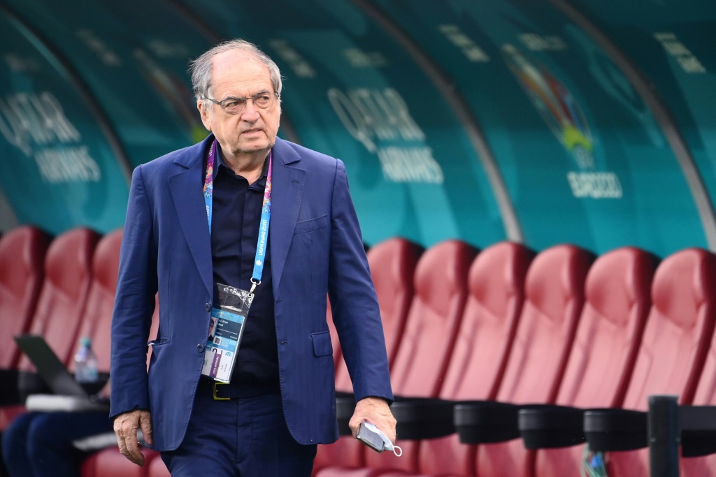 رئيس الاتحاد الفرنسي لكرة القدم نويل لو غريت (ا ف ب)