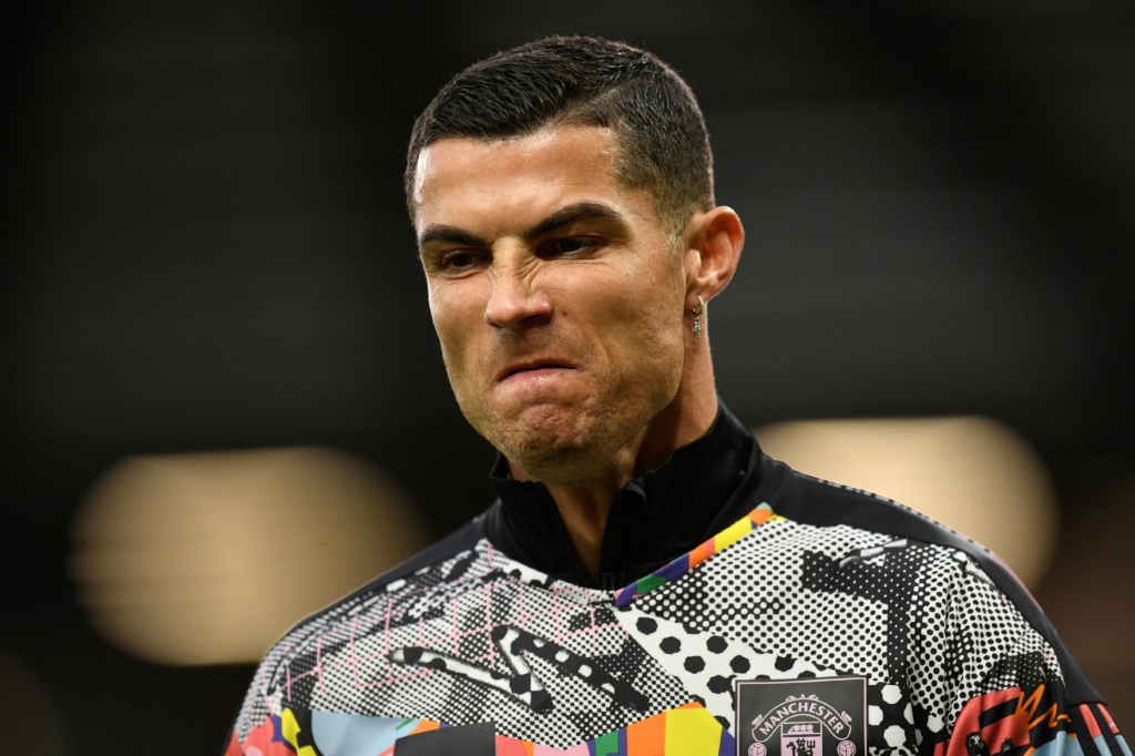 نجم فريق النصر السعودي البرتغالي كريستيانو رونالدو (ا ف ب)