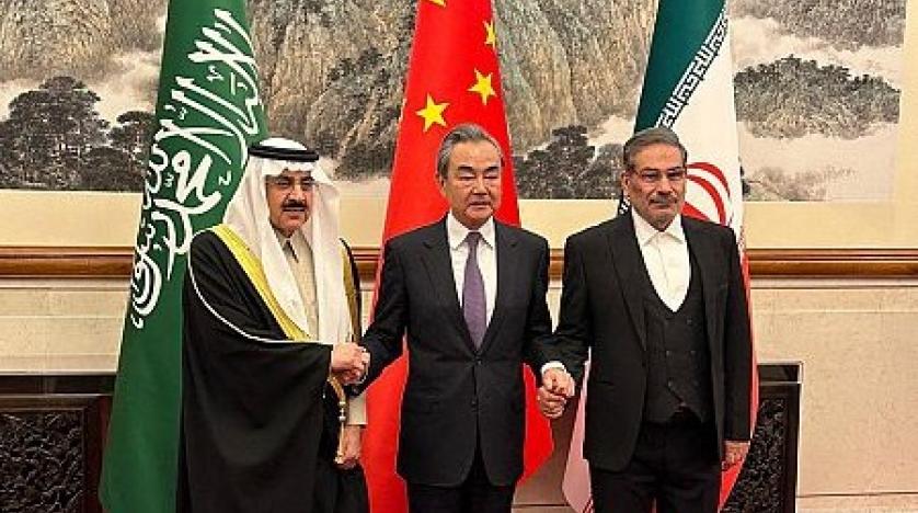 اتفاق استئناف العلاقات السعودية الإيرانية في العاصمة الصينية بكين، 10 مارس 2023 (واس)