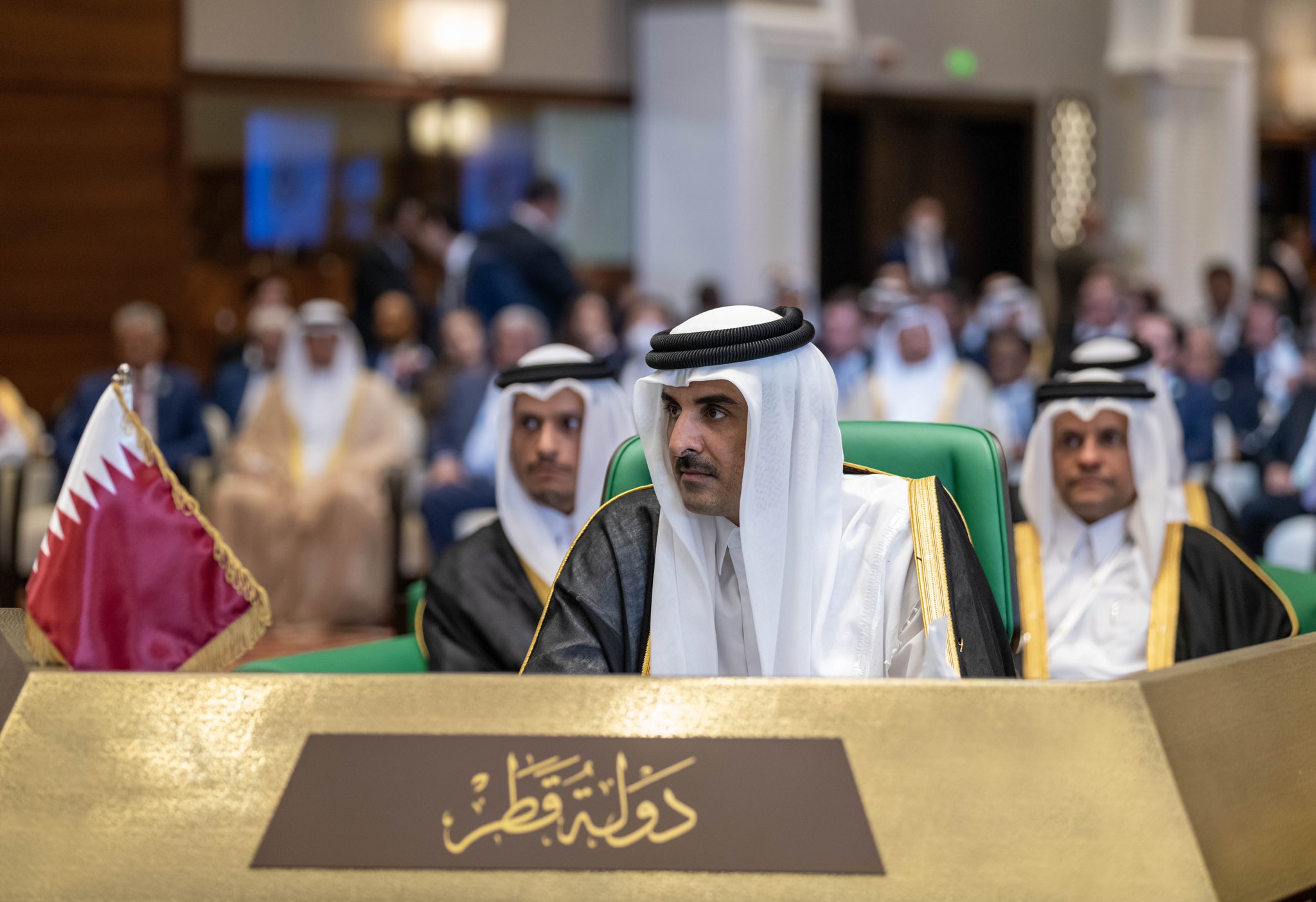  أمير قطر الشيخ تميم بن حمد آل ثاني (قنا)