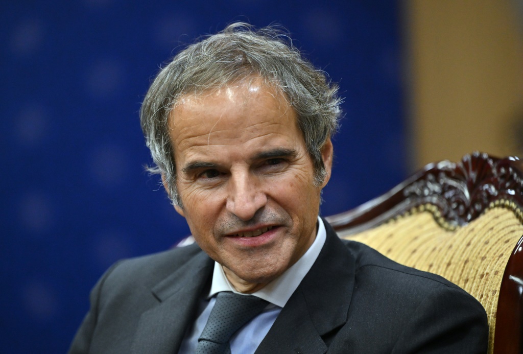 المدير العام للوكالة الدولية للطاقة الذرية رافايل غروسي في سيول بكوريا الجنوبية بتاريخ 15 كانون الأول/ديسمبر 2022 (ا ف ب)