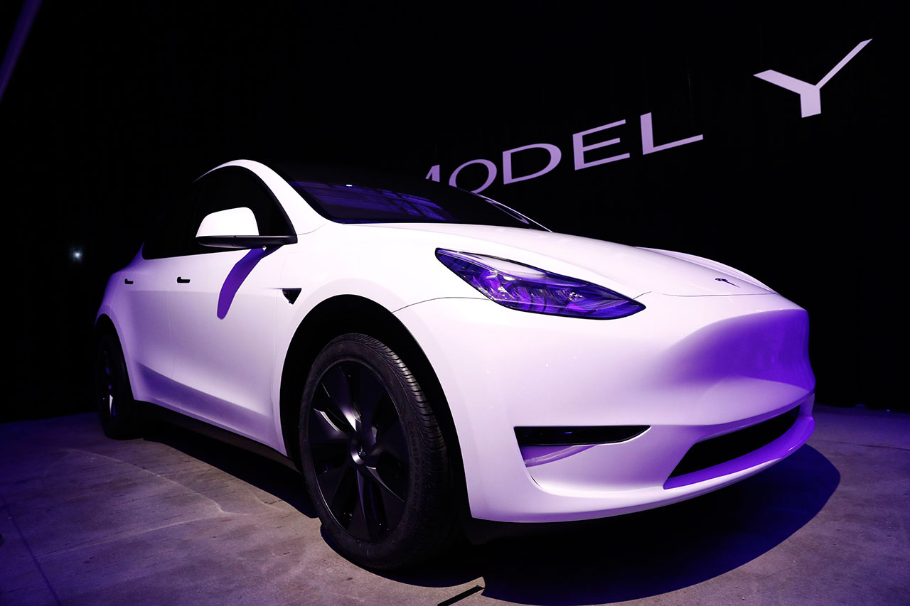 "مودل واي" (Model Y) المصنعة من شركة "تيسلا" (موقع الشركة)