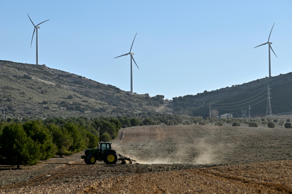     حقل زراعي في إسبانيا في 10 آذار/مارس 2023 (أ ف ب)