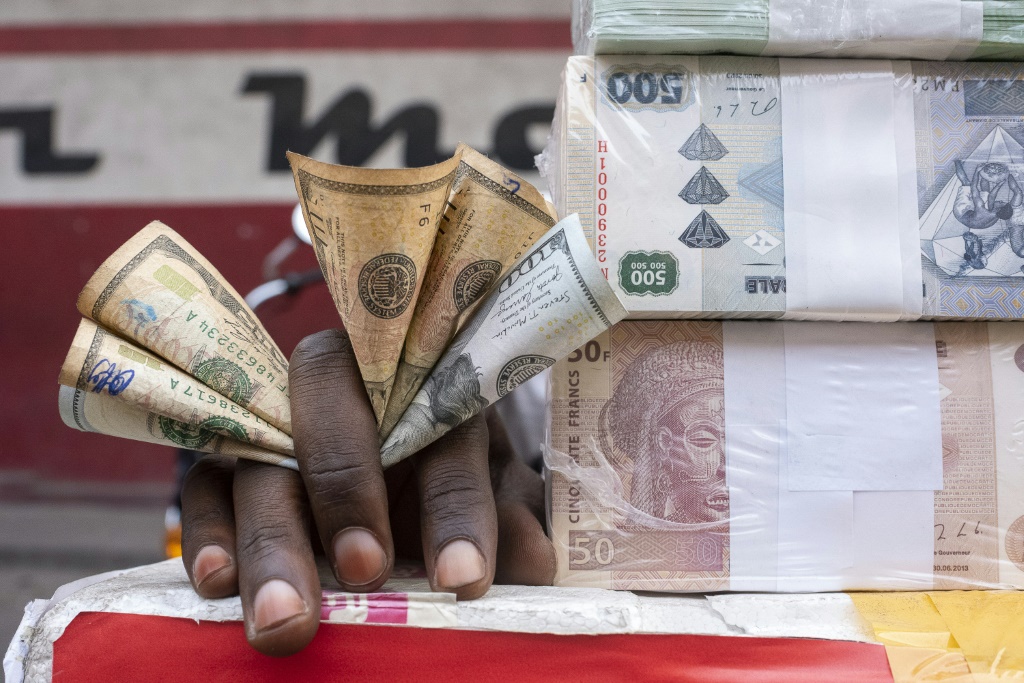        تتمتع الدولة الواقعة في وسط إفريقيا بواحد من أكثر الاقتصادات التي تعتمد على الدولار في العالم (أ ف ب)