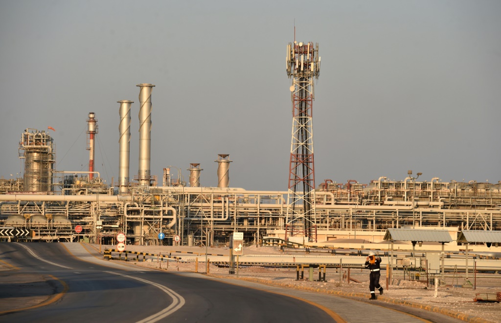 المجموعة النفطية السعودية ارامكو في بقيق في 20 ايلول/سبتمبر 2029 (ا ف ب)