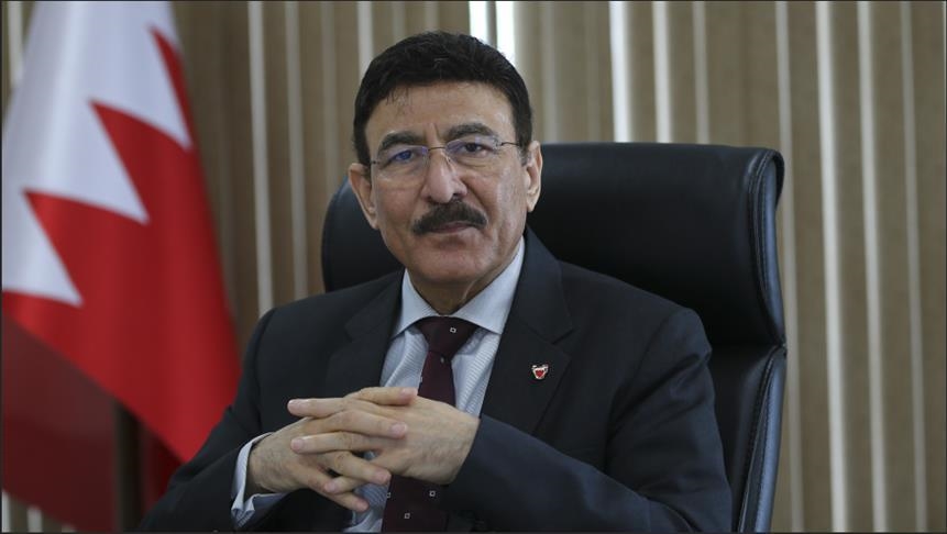 سفير البحرين في تركيا إبراهيم يوسف العبدالله (الاناضول)