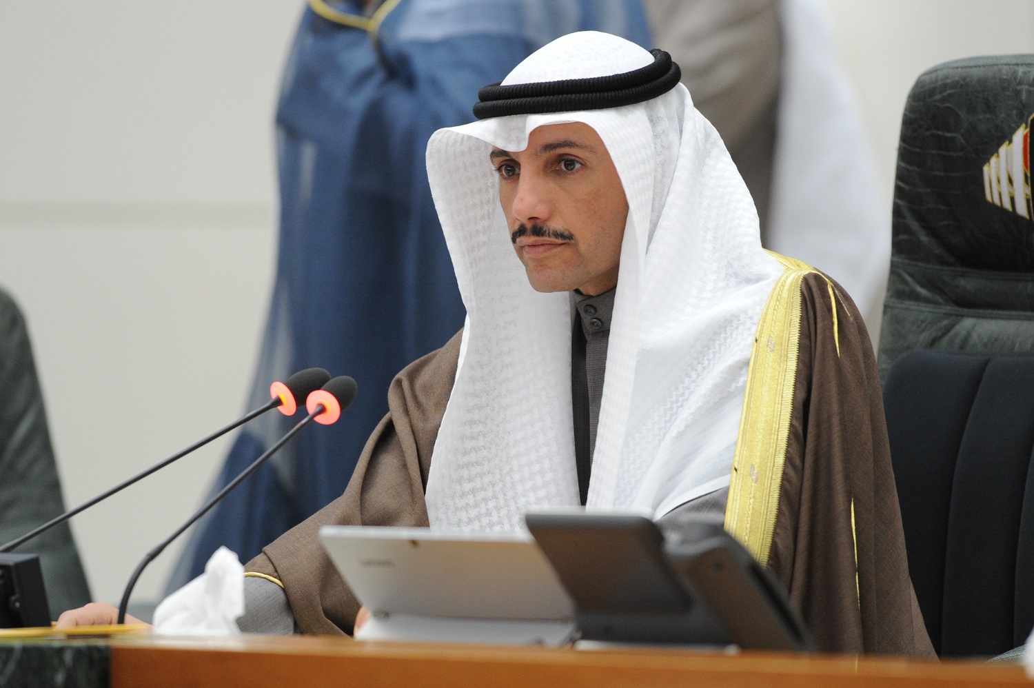 رئيس مجلس الأمة الكويتي المنحل مرزوق الغانم (كونا)