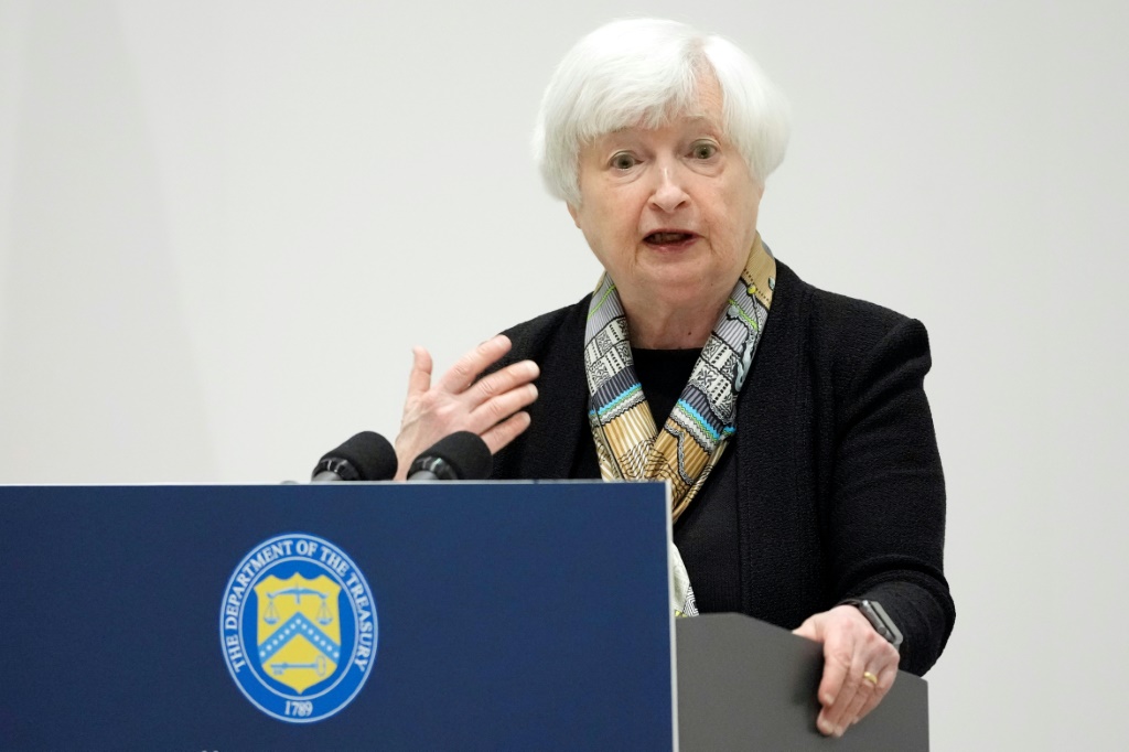     حذرت وزيرة الخزانة الأمريكية جانيت يلين من "كارثة" التخلف عن سداد ديون الولايات المتحدة (أ ف ب)