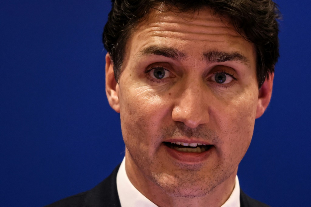 رئيس الوزراء الكندي جاستن ترودو في 18 تشرين الثاني/نوفمبر 2022 (ا ف ب)
