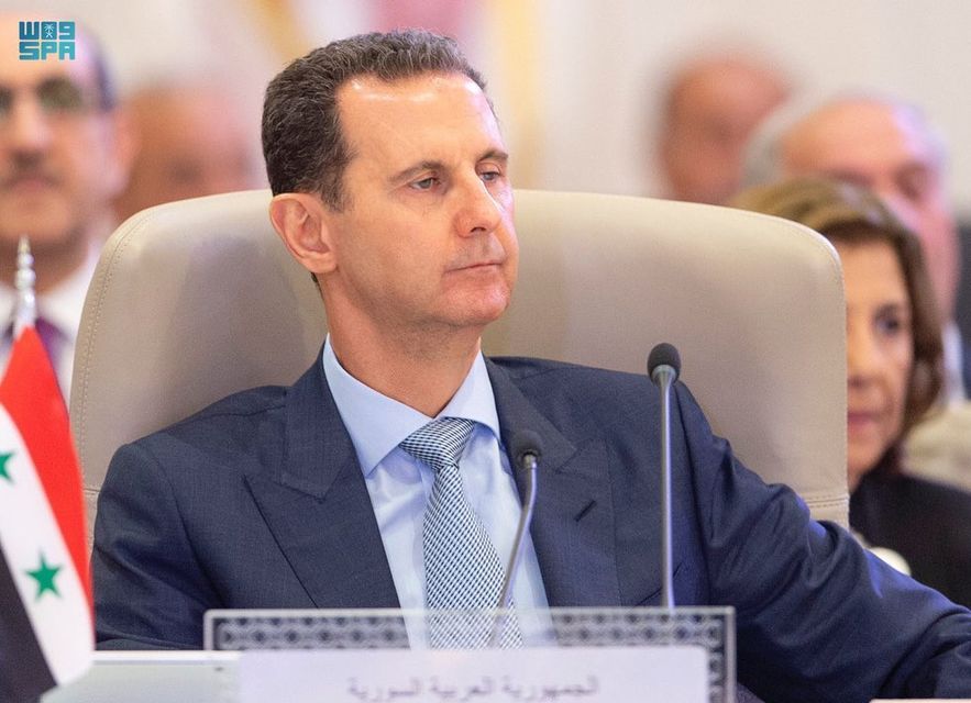 الرئيس السوري بشار الأسد يحضر قمة جامعة الدول العربية في جدة (واس)