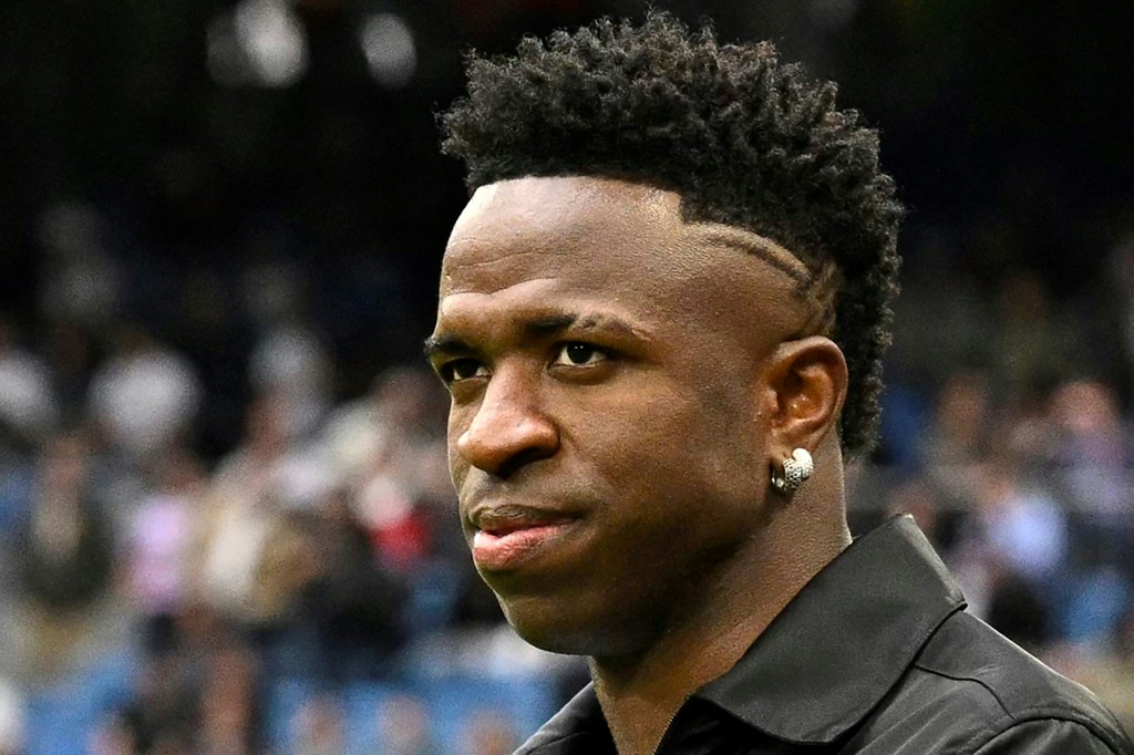 البرازيلي فينيسيوس جونيور لاعب ريال مدريد (ا ف ب)