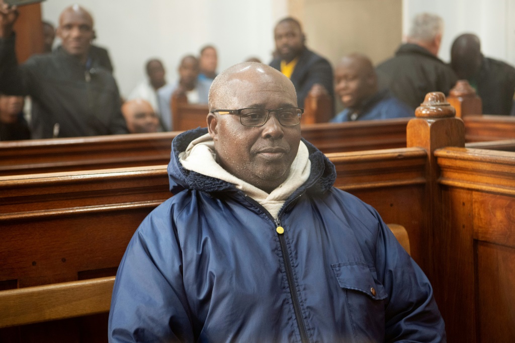 فولجانس كايشيما في جلسة أمام محكمة في مدينة الكاب بجنوب إفريقيا في 26 أيار/مايو 2023 (ا ف ب)