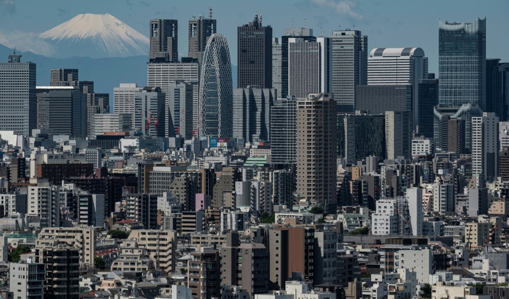 لقطة للعاصمة اليابانية، طوكيو (ا ف ب)