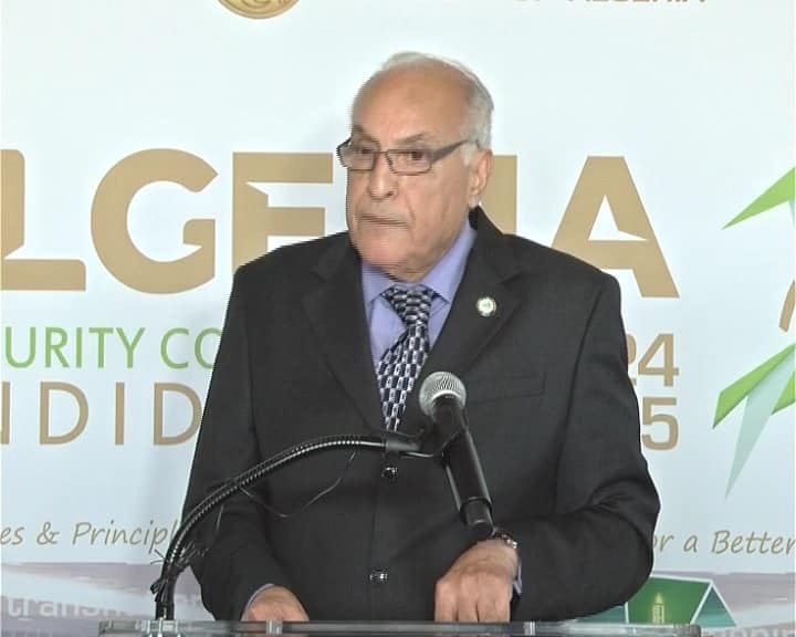 وزير الخارجية الجزائري، أحمد عطاف (الخارجية الجزائرية)