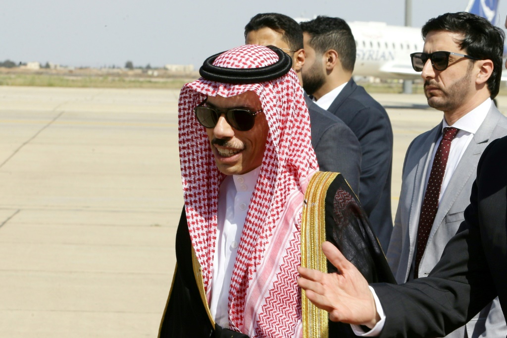 وزير الخارجية السعودي الأمير فيصل بن فرحان (ا ف ب)