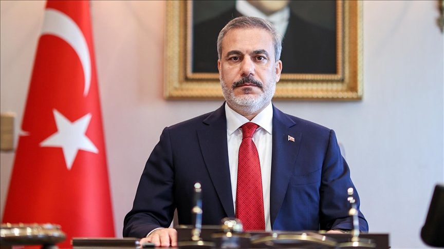 وزير الخارجية التركي هاكان فيدان (الاناضول)