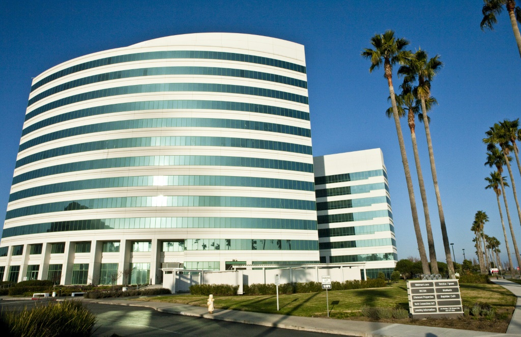 صورة التقطت في 8 كانون الثاني/يناير 2010 لمقر شركة "إيسبِن" في بريسبان بولاية كاليفورنيا الأميركية (ا ف ب)