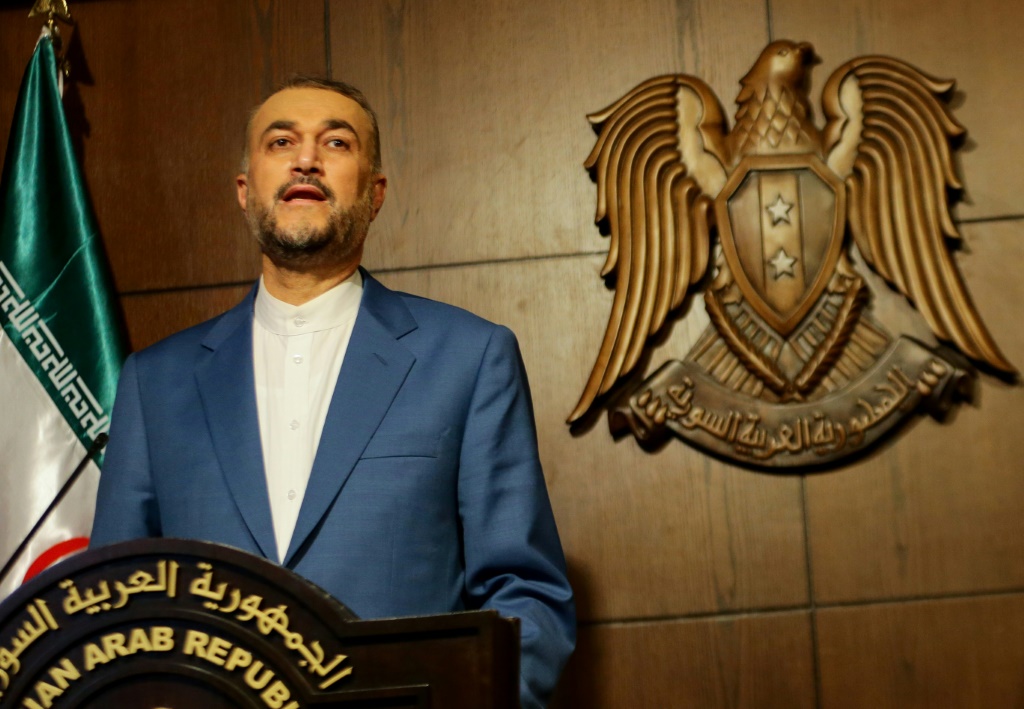 وزير الخارجية الإيراني، حسين أمير عبد اللهيان (أ ف ب)