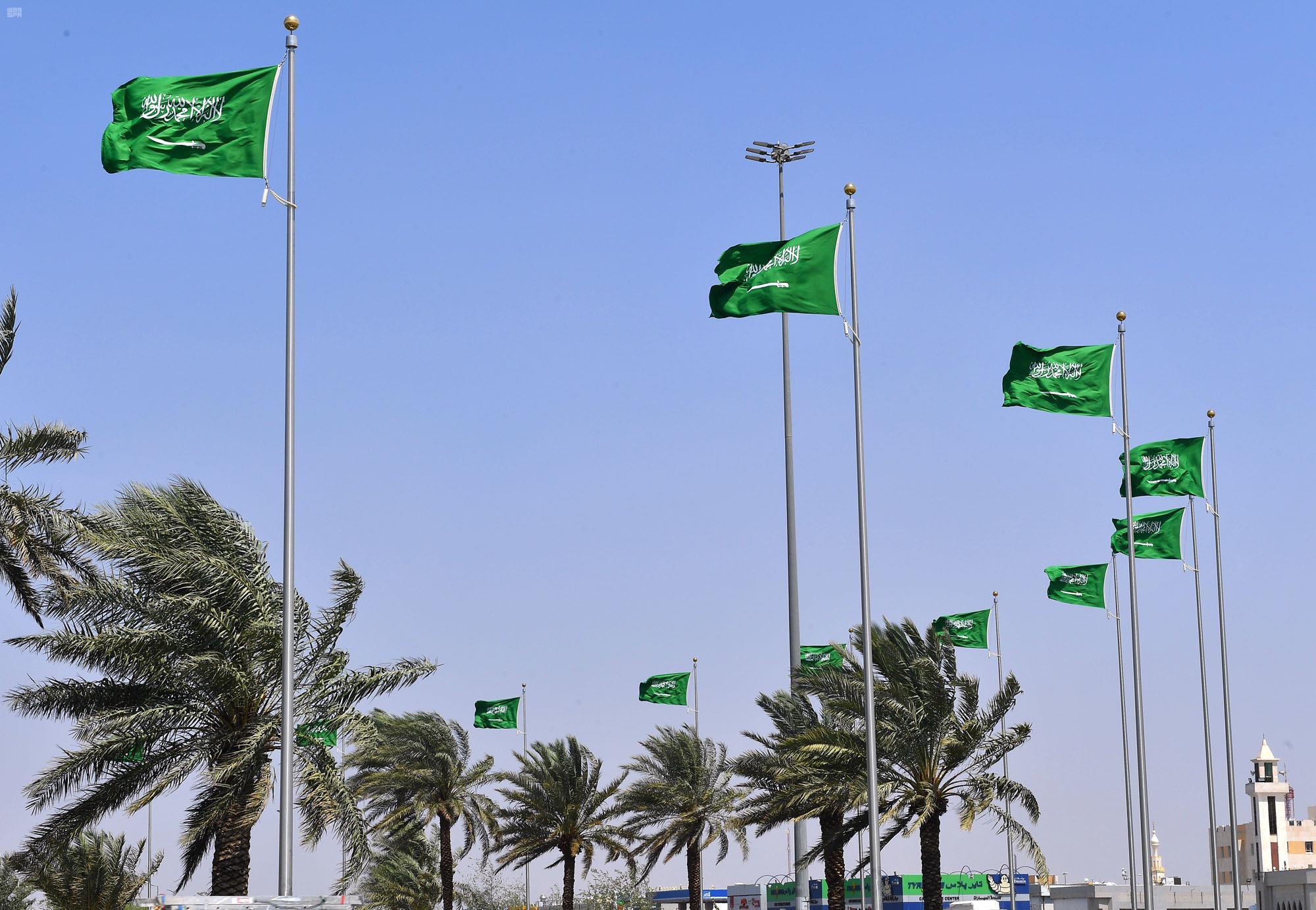 تعبيرية للعلم السعودي (واس)