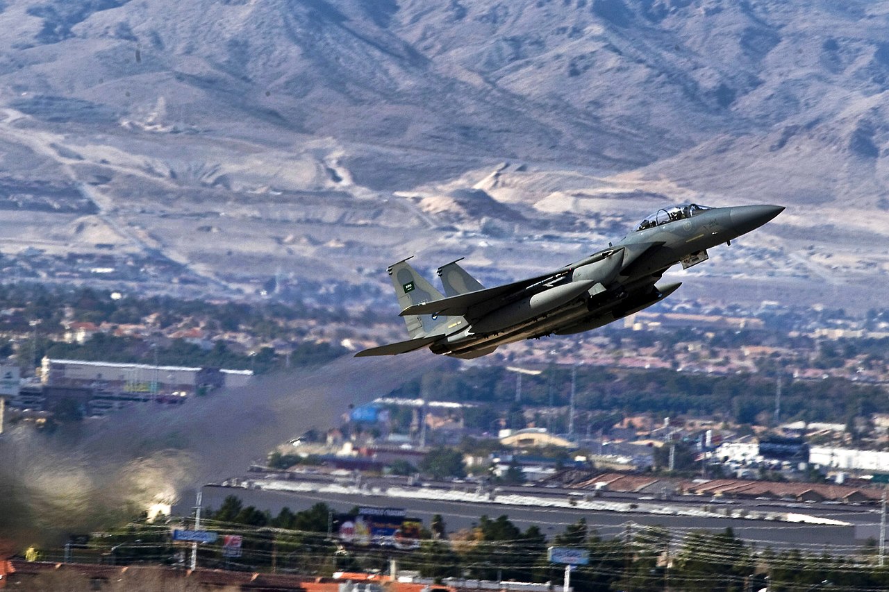 طائرة F-15 تابعة للقوات الجوية السعودية (ويكيبيديا)