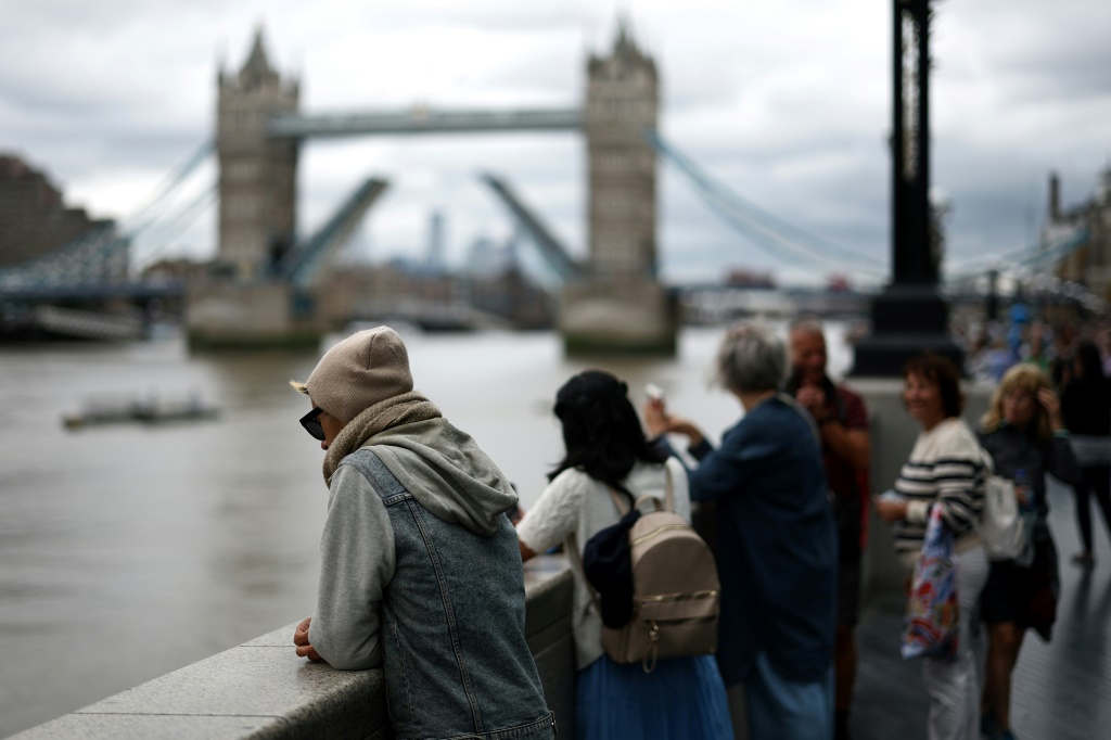 صورة مؤرخة في 27 تموز/يوليو 2023 من العاصمة البريطانية (ا ف ب)