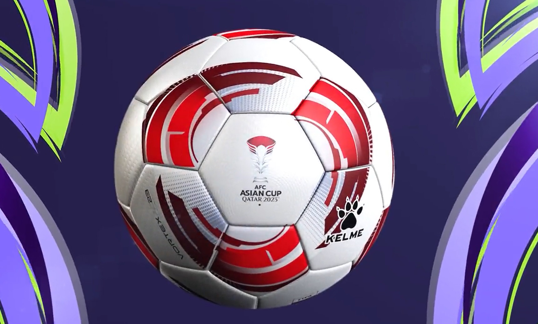 الكرة الرسمية لكأس آسيا 2023 (موقع الاتحاد الآسيوي لكرة القدم)