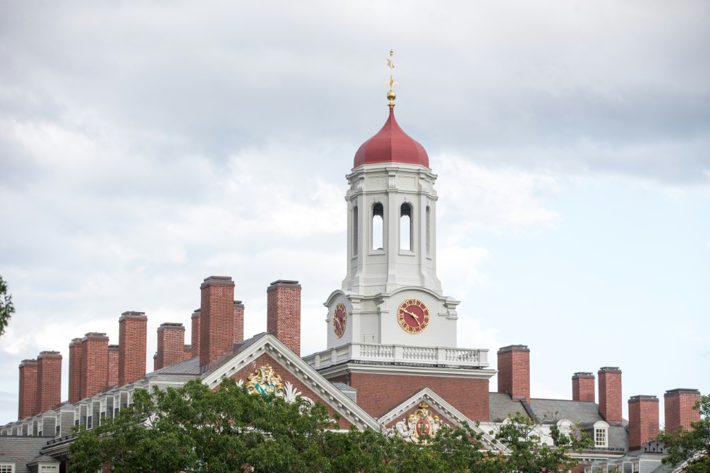 مبنى تابع لجامعة هارفارد في ولاية ماساتشوستس الأميركية في 30 آب/أغسطس 2018 (ا ف ب)
