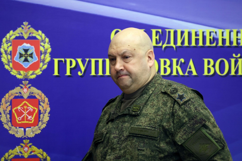 الجنرال سيرغي سوروفيكين في صورة مؤرخة 17 كانون الأول/ديسمبر 2022 (أ ف ب)   