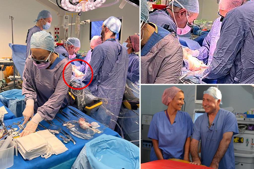 نجاح أول عملية زراعة رحم في بريطانيا (منصة اكس)