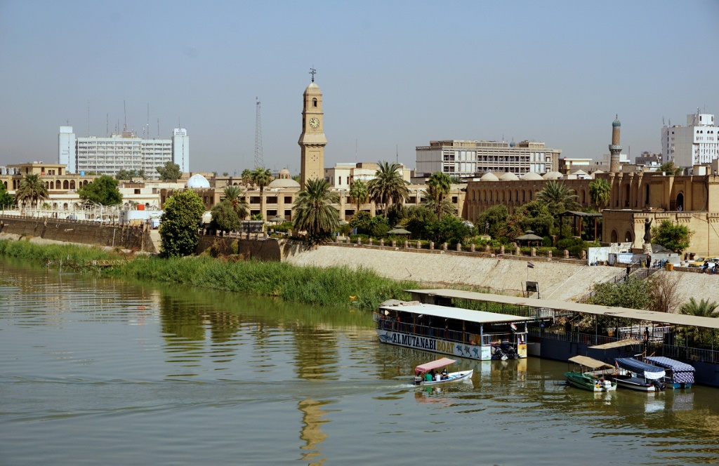 لقطة عامة من بغداد بتاريخ 17 أيلول/سبتمبر 2020 (ا ف ب)