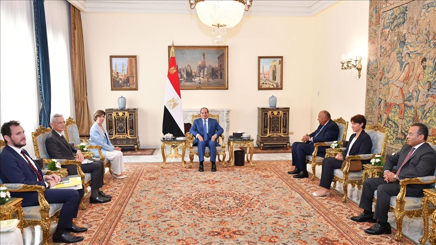 نقل فهمي عن وزيرة الخارجية الفرنسية 